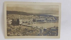 Geneva Switzerland RPPC Birdseye View Naine & Martin Photo Postcard Unposted - Picture 1 of 2