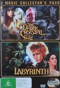 Labyrinth / The Dark Crystal DVD Set (Region 4, 1986) Free post - Picture 1 of 2