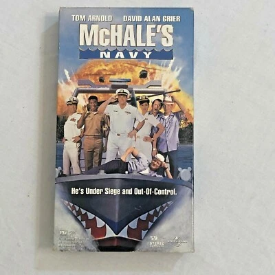 McHale's Navy (VHS, BB) Tom Arnold, Tim Curry - Image 1 of 4