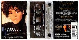 HOUSTON WHITNEY *VG* "I WILL ALWAYS LUV U" 1992 US ARISTA CASSETTE SINGLE - Imagen 1 de 1
