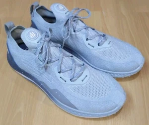 Under Armour Spikeless Golf Shoes Steph Curry Charged Mens Size 11 New Gray Blue - Picture 1 of 10