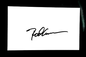 ROD CAREW TWINS ANGELS BASEBALL HOF SIGNED AUTOGRAPHED INDEX CARD 3X5 - Picture 1 of 1
