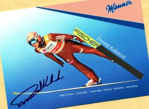 Dawid KUBACKI (1) Autogramm Bild - Print Copy - 18 x 13 + Signierte SKI WM AK - Bild 1 von 1