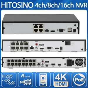 4 Kanäle/8 Kanäle/16 Kanäle NVR für POE IP Überwachungskamera Videorekorder System 1/2 SATA HDMI - Bild 1 von 19