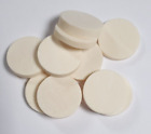 10 CATTLE BONE SPACER and/or CAPPING DISCS for STICK MAKING Crafts & Jewellery