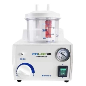 Portable Dental Vacuum Phlegm Suction Unit Electric Sputum Aspirator Apparatus - Picture 1 of 10