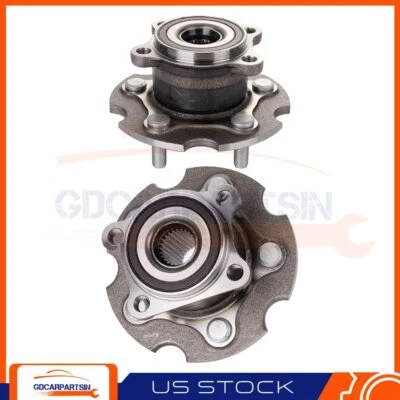 Set (2) AWD Rear Wheel Hub Bearing Assembly Fits Toyota RAV4 Lexus NX200T NX300H - Image 1 of 4