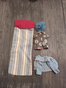 VINTAGE 1970's SKIPPER #7715 Camping Fun Jacket Hat Shirt Sleeping Bag & Extras - Picture 1 of 17