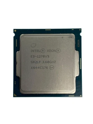 Procesador Intel Xeon E3-1270 v5 SR2LF 3,60 GHz 4 núcleos 8 MB de caché (lote de 3) Foto 1 de 4