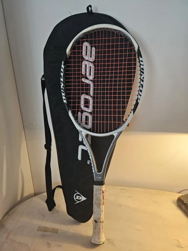 Raquette tennis Dunlop 4 Hundred Aerogel Avec housse Grip manche à refaire - Photo 1/4