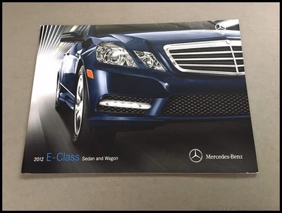 2012 Mercedes Benz E-Class E550 E350 E63 AMG 28-page Car Sales Brochure Catalog Foto 1 de 4