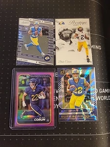 2024 Panini/Topps - Blake Corum RC Rookie Lot (4 Card Lot) Los Angeles Rams NFC - Bild 1 von 5