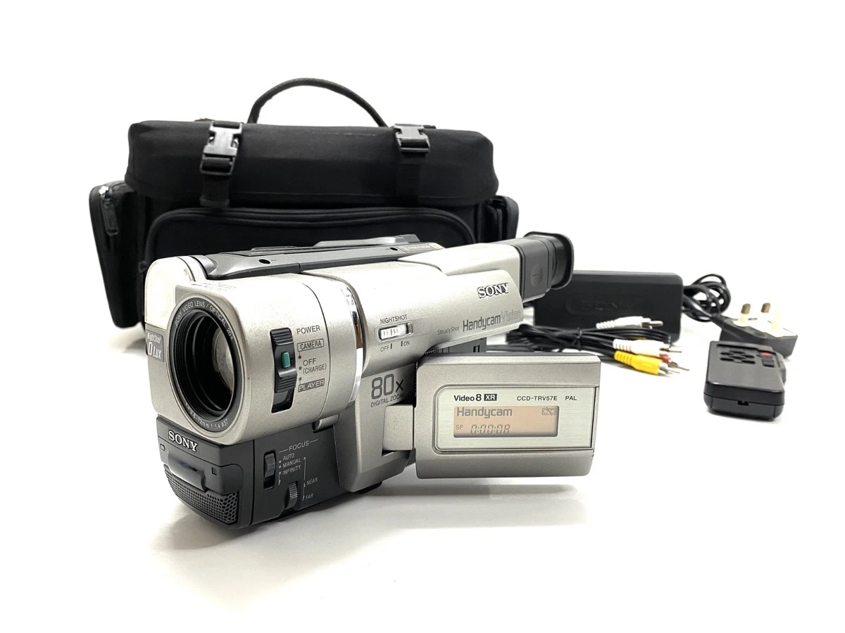 Preços baixos em Filmadoras de vídeo com zoom digital Sony Hi8 80x