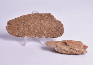 2 x ZIRCON, JACK HILLS, Metaconglomerate Narryer Gneiss Slice, Australia F299 - Picture 1 of 5