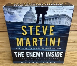 The Enemy Inside CD Audio Book Unabridged by Steve Martini-A Paul Madriani Novel - Picture 1 of 5