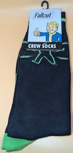 NUOVE calze Fallout 1 paio Crew taglia 6-13 (esclusiva ThinkGeek) - Foto 1 di 3