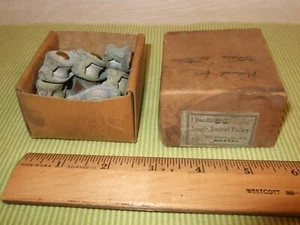 NOS UNUSED SINGLE BLOCK SWIVEL PULLEY 5/8" H L Judd Co. NYNY USA Lot of 10 Pulle - Picture 1 of 12