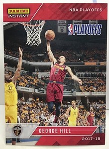 George Hill 2017-18 Panini Instant NBA Playoffs #110  SP /97 CLEVELAND CAVALIERS