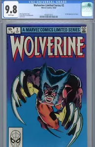Wolverine Limited Series #2 (1982) Marvel CGC 9.8 White 1st Full App. of Yukio! - Picture 1 of 3