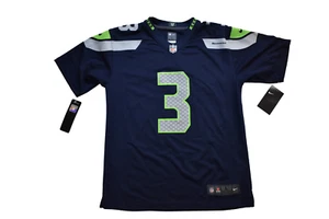 Nike Jugend Jungen NFL Seattle Seahawks Russell Wilson Fußballtrikot neu mit Etikett Large - Bild 1 von 5