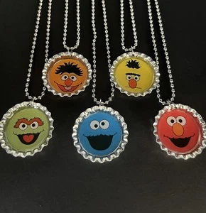 Sesame Street inspired party favors / 5 individually packaged / Cookie Monster - Picture 1 of 1