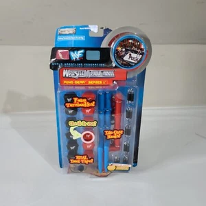 JAKKS PACIFIC WWF RING GEAR SERIES 1 WRESTLEMANIA XVII TURNBUCKLES NEW - Picture 1 of 2