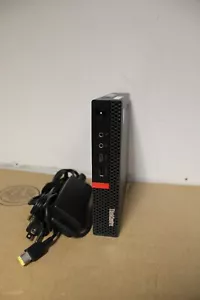 Lenovo ThinkCentre M720q Tiny 6-Core i5 8GB 256GB Nvme SSD HDMI Windows 10 C6 - Picture 1 of 2
