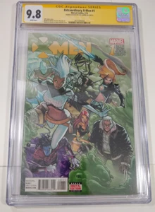 Extraordinary X-Men #1 CGC 9.8 SS Signed & Sketch Cyclops Jeff Lemire - Picture 1 of 8