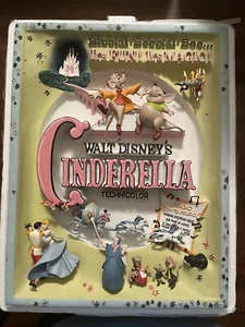 WALT DISNEY’S Cinderella Sculpted 3D Original Movie Poster Collectibles Code 3 - Picture 1 of 12