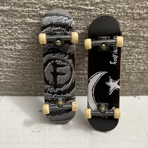 Vintage Tech Deck Finger Board Foundation F Moon & Star Skateboard y2k Lot Of 2 - Picture 1 of 5