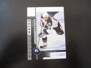 2001-02 SP Authentic # 173 Ryan Tobler Card (B60) # 243/900 Tampa Bay Lightning