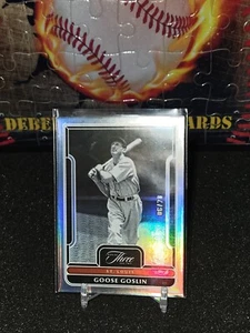 2023 Panini Three and Two Silver /20 Goose Goslin #27 HOF - Picture 1 of 2