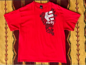 Etnies Skateboard Shirt Men’s XL Red Crew Neck Short Sleeve Vintage Y2K Skate - Picture 1 of 4