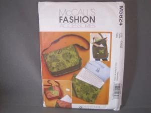 McCALL'S FASHION ACCESSORIES  Pattern M 5824 For Bags and Laptop Covers - Photo 1/6