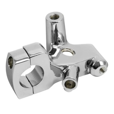Soporte de palanca de embrague de manillar cromado de 1" percha para Honda Shadow 600 VT750 Foto 1 de 4