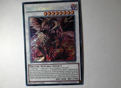 Yugioh NARBLICHT-ROTDRACHEN-ERZUNTERWELTLER , mp16-de140 Secret Rare deutsch NM - Bild 1 von 4