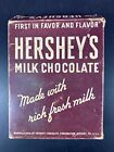 Hershey’s Milk Chocolate Candy (24) Bar Empty Box No. 105 Vintage 1940s