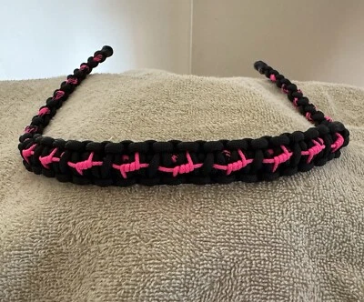 Black And Neon pink Bow Wrist Sling - Image 1 of 4