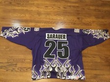 Andrew Sarauer Reading Royals Game-worn ECHL Hockey Jersey
