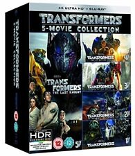 Transformers 1-5 Movie Collection (5 Films) [4K Ultra HD + Blu-ray] [Region B/2]