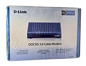 Cable módem D-Link DCM-301 NUEVO Y SELLADO DOCSIS 3.0 Internet de banda ancha de alta velocidad - Imagen 1 de 2
