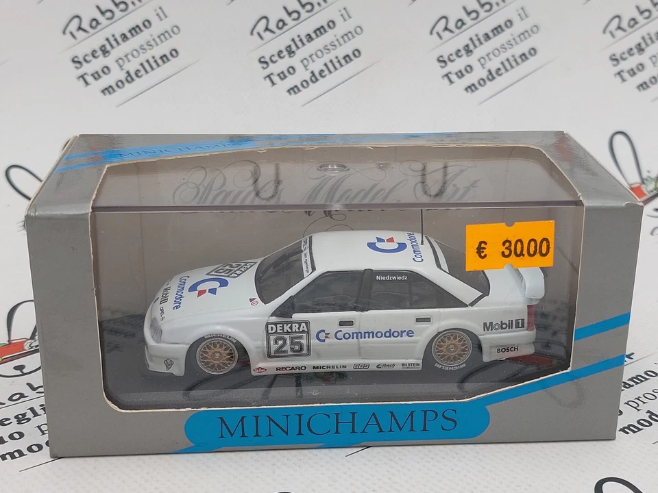 DIE CAST " OPEL OMEGA 3000 EVO TEAM EGGENBERGER NIEDZWIEDZ " MINICHAMPS 1/43 ... - Immagine 1 di 2