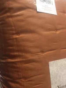 Yves Delorme Triomphe Caramel Queen Coverlet Euro Set 3PC Tufted Quilt NEW - Picture 1 of 7