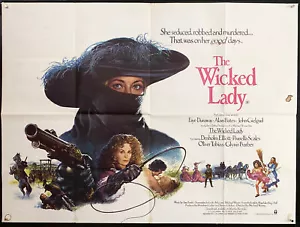 The Wicked Lady (1983) Original vintage UK quad movie poster - Picture 1 of 1
