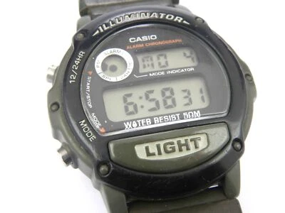 Reloj Cronógrafo Alarma Digital Hombre Casio W-87H - 50m Foto 1 de 4
