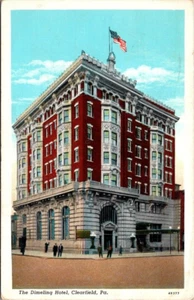 Postal The Dimeling Hotel Clearfield PA - Imagen 1 de 2