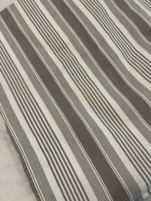 Ralph Lauren PILLOW COVER Stripes Mauve Cream Cotton VINTAGE 20x20 - Image 1 of 4