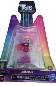 Trolls Mermaid - World Tour - Action Figure 6cm - Dreamworks Hasbro - Imagen 1 de 3
