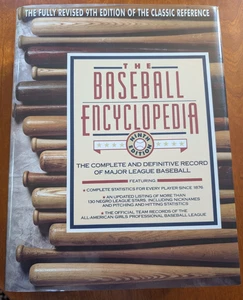 The Baseball Encyclopedia - 9th Edition Macmillan 1993 All MLB Players Stats - Picture 1 of 6
