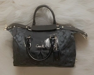 Coach Ashley Signature Sateen Carryall 15443 Style Code 2012 Release MSRP $328  - Picture 1 of 10